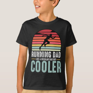 Running Dad Funny Marathon Runner Vaderdag Dis T-shirt