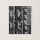 Running Dog, bord 707 uit 'Animal Locomotion', 1 Legpuzzel (Verticaal)