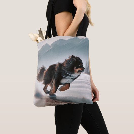 Running Dog Tote Bag (Dichtbij)