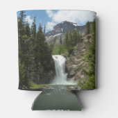 Running Eagle Falls in Glacier National Park Blikjeskoeler (Achterkant)