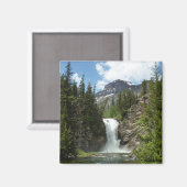 Running Eagle Falls in Glacier National Park Magneet (Voorkant / Achterkant)