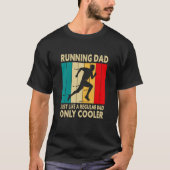 Running For Men Dad Marathon Runner Coach Marathon T-shirt (Voorkant)