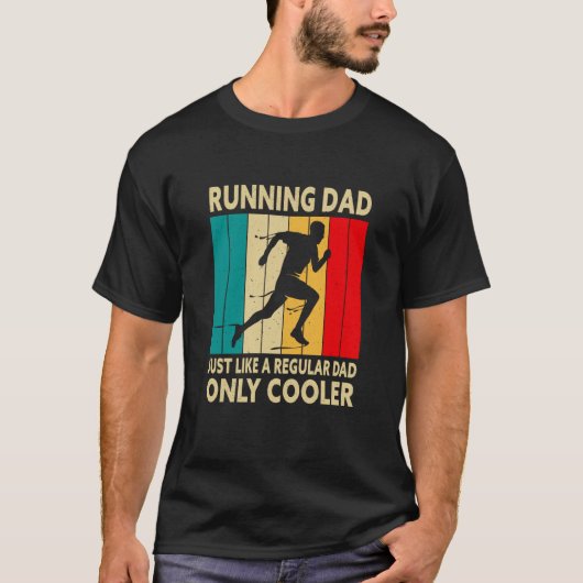 Running For Men Dad Marathon Runner Coach Marathon T-shirt (Voorkant)