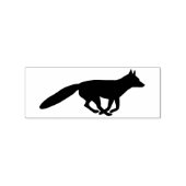Running Fox Silhouet Rubberstempel (Gestempeld)