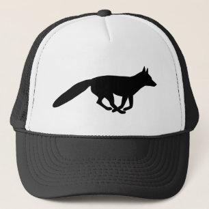 Running Fox Silhouet Trucker Pet