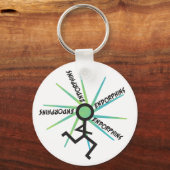 Running Funny Endorphins Sleutelhanger (Voorkant)