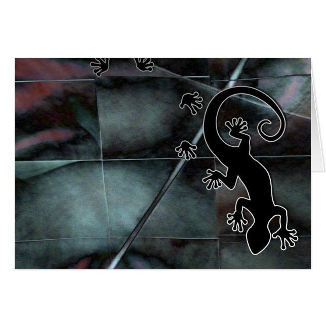 Running Gecko (Voorkant Horizontaal)