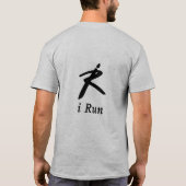 RUNNING, geen Uitzonderingen T-shirt (Achterkant)