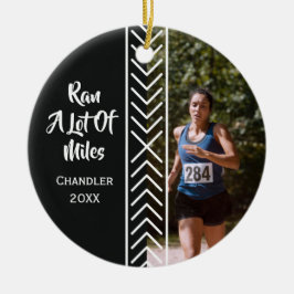 Running Gifts Runner Marathon Miles Marathoner  Keramisch Ornament