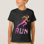 Running Girl for girls T-shirt<br><div class="desc">Running Girl for girls</div>
