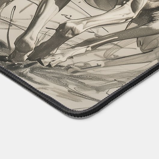 Running Greyhound honden Bureaumat (Hoek)