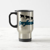 Running Greyhounds-Hondenliefhebber Reisbeker (Links)