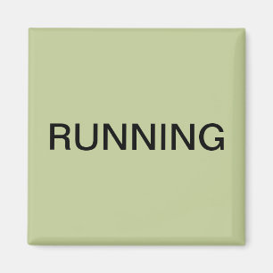 Running groene vaatwasser magneet