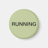 Running groene vaatwasser magneet (Voorkant)