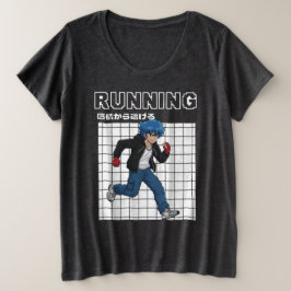 Running Grote Maat T-shirt