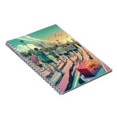 Running Group Meet Up moet draaien Notitieboek (Rechterzijde)