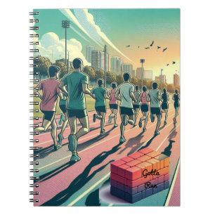 Running Group Meet Up moet draaien Notitieboek