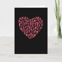 Running Heart - Vrouwen Runner Silhouetten