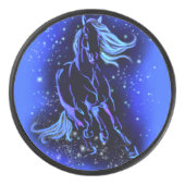 Running Horse Hockey Puck (Voorkant)