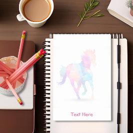 Running Horse Lo Poly Geometrische Regenboog Post-it® Notes