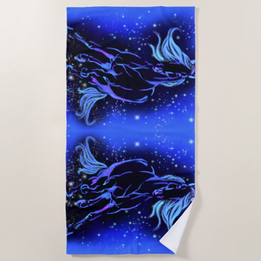 Running Horse Strandlaken (Voorkant)