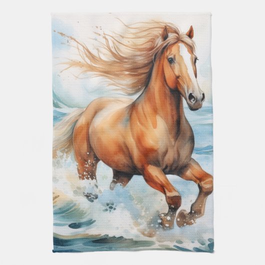 Running Horse Theedoek (Verticaal)