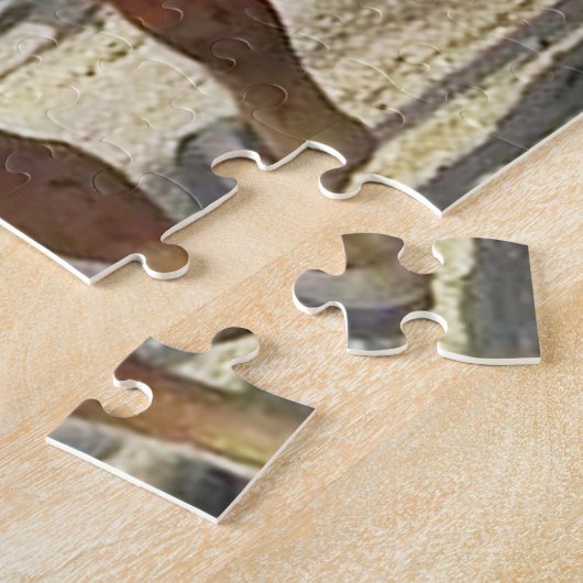 Running Horses Jigsaw Puzzle Legpuzzel (Zijkant)