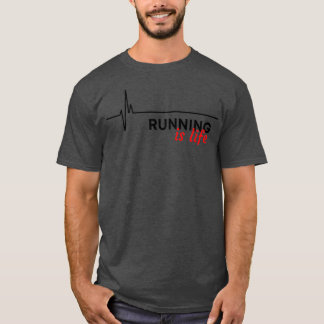 Running is leven 6 t-shirt