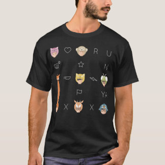 Running Man Food Chain-vriend T-shirt