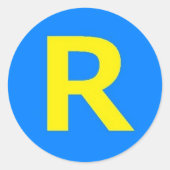 Running Man Sticker (Voorkant)