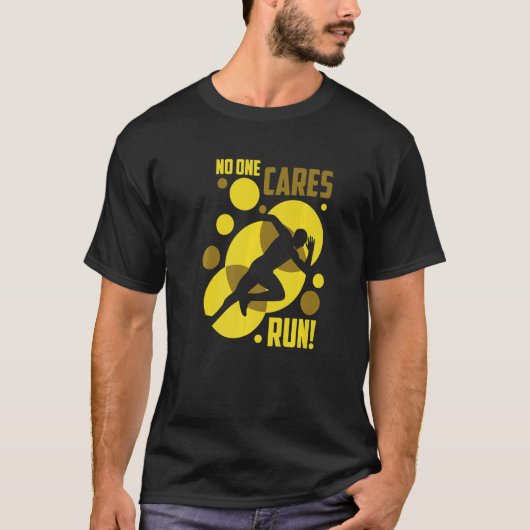 Running  Marathon Runner Love Trail Training Runni T-shirt (Voorkant)