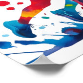 Running Motivation Poster, ideaal cadeau voor hard Poster (Hoek)