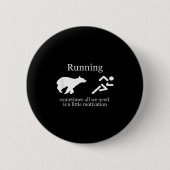 Running. Motivation  Ronde Button 5,7 Cm (Voorkant)