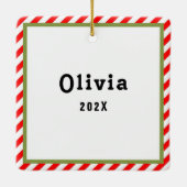 Running Mrs Runner Keramisch Ornament (Achterkant)