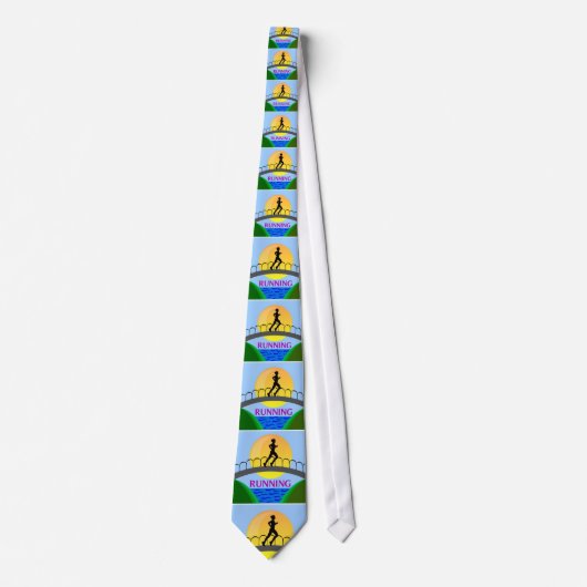 RUNNING NECKTIE STROPDAS (Voorkant)