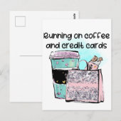 Running on Coffee en Credit Kaarten (Voorkant / Achterkant)