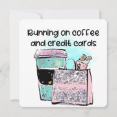 Running on Coffee en Credit Kaarten (Voorkant)