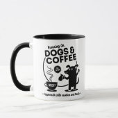 Running on Dogs and Coffee 11 oz. Combo Mok (Links)