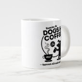 Running on Dogs and Coffee Grote Koffiekop (Voorkant rechts)