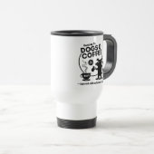 Running on Dogs and Coffee Travel Mug Reisbeker (Voorkant rechts)