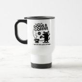 Running on Dogs and Coffee Travel Mug Reisbeker (Links)