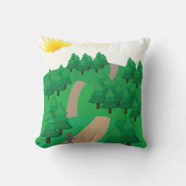 Running Outdoors Kussen