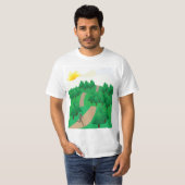 Running Outdoors T-shirt (Voorkant volledig)