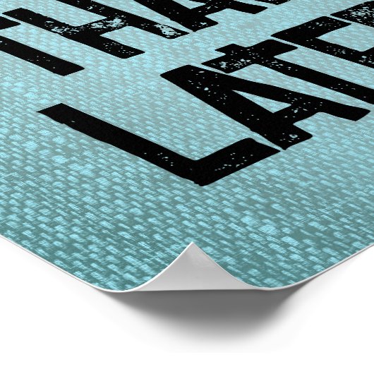 Running Penguin Motivatie Poster (Hoek)