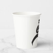 Running Postman Delivering Mail Postal Worker Papieren Bekers (Rechts)