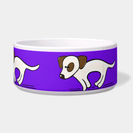 Running Puppy Keramische Pet Bowl Voerbakje