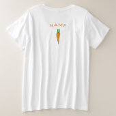 RUNNING RABBIT Vrouwen Plus-Size Tanktop (Design achterkant)