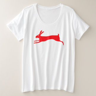 RUNNING RABBIT Vrouwen Plus-Size Tanktop