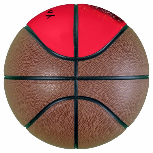 Running Red Bull Basketbal met aangepaste tekst (Rechts)