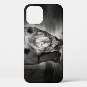 Running Rhinoceros: portret van wilde dieren. Case-Mate iPhone Case